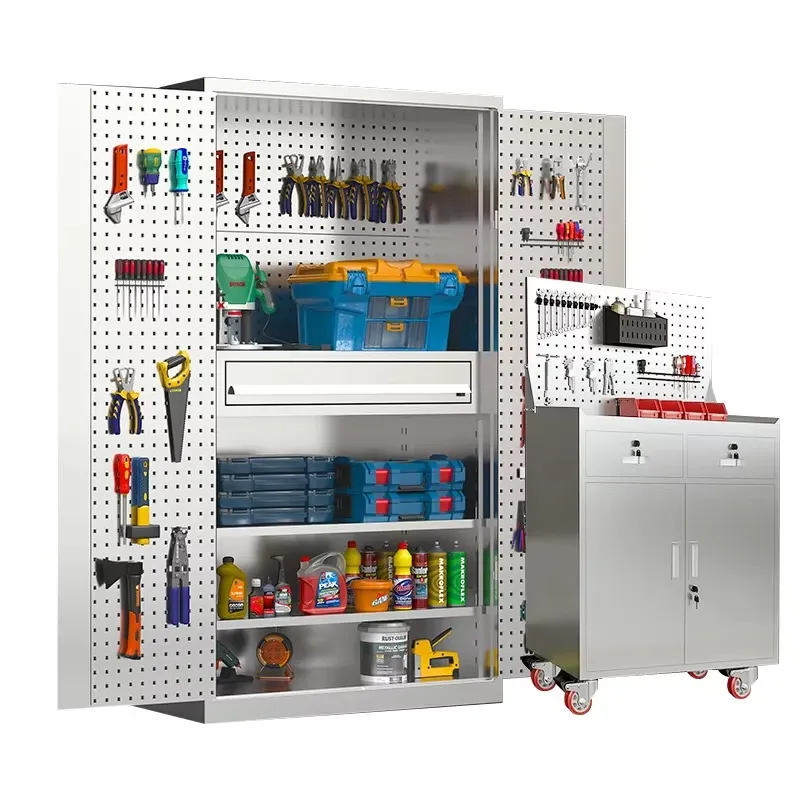 Tools Workshops - Armadio Portautensili Personalizzabile in Acciaio Inox