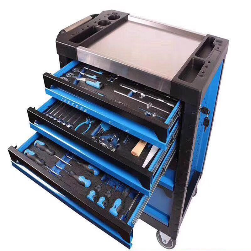 Tools Box For Workshop - Carrello Portautensili in Metallo con 7