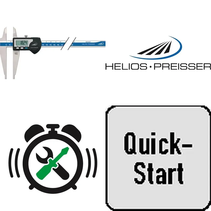 Workshop Tools Knife - HELIOS PREISSER DIGI MET Calibro Digitale
