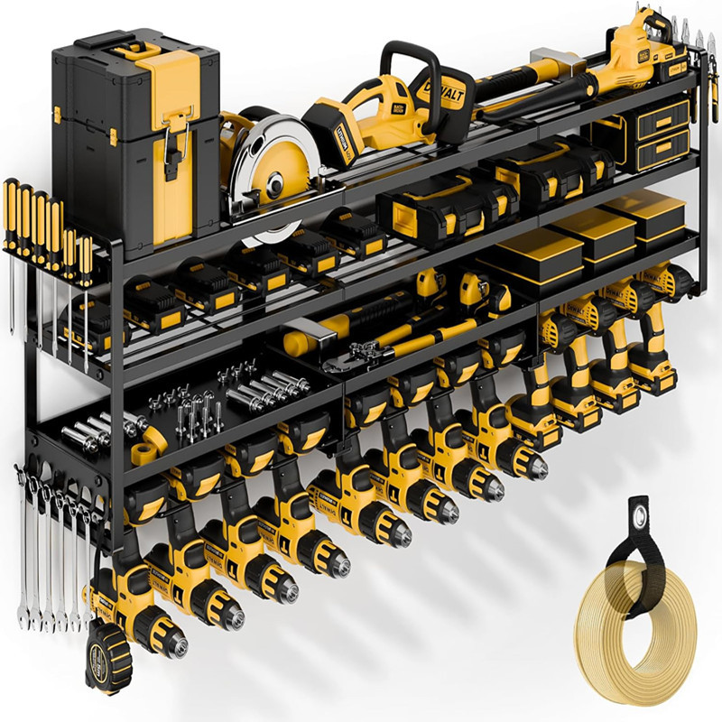 Workshop Tools Shelf - Grande organizzatore per utensili elettrici, montaggio