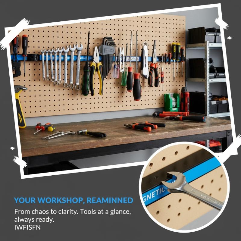 Workshop Tools Knife - Portacoltelli magnetico da 8/12/18/24 pollici, barra
