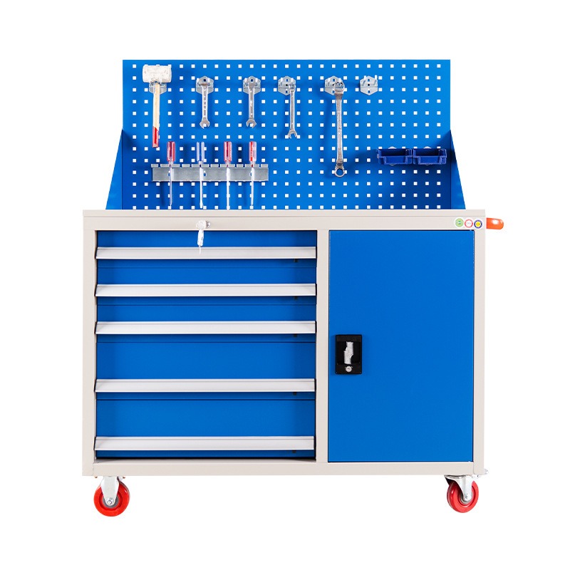 Workshop Tools Shelf - Armadio Portautensili Industriale a Cassetti Multipli