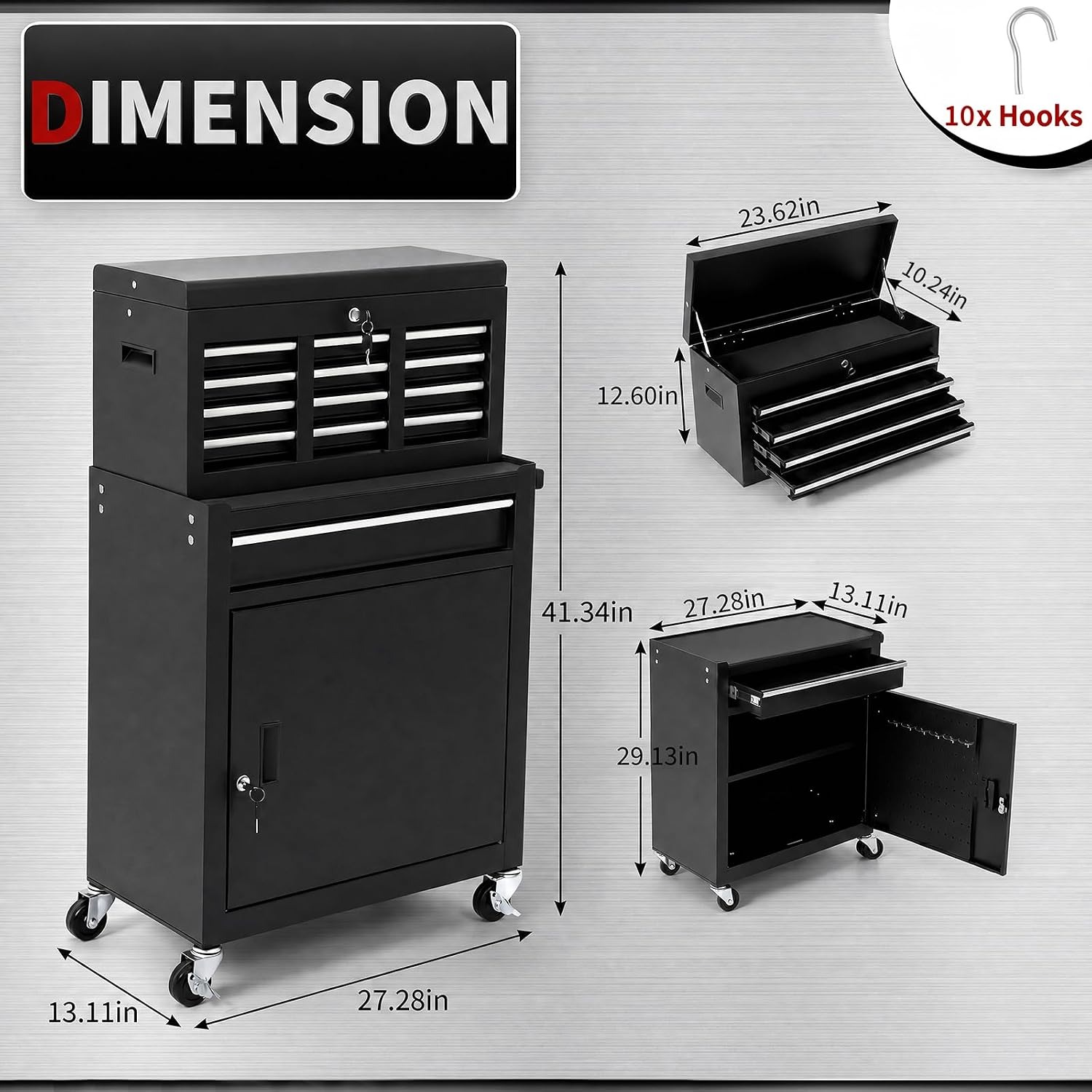 Carrello Portautensili a 5 Cas - Tools Box For Workshop recensione e prezzo