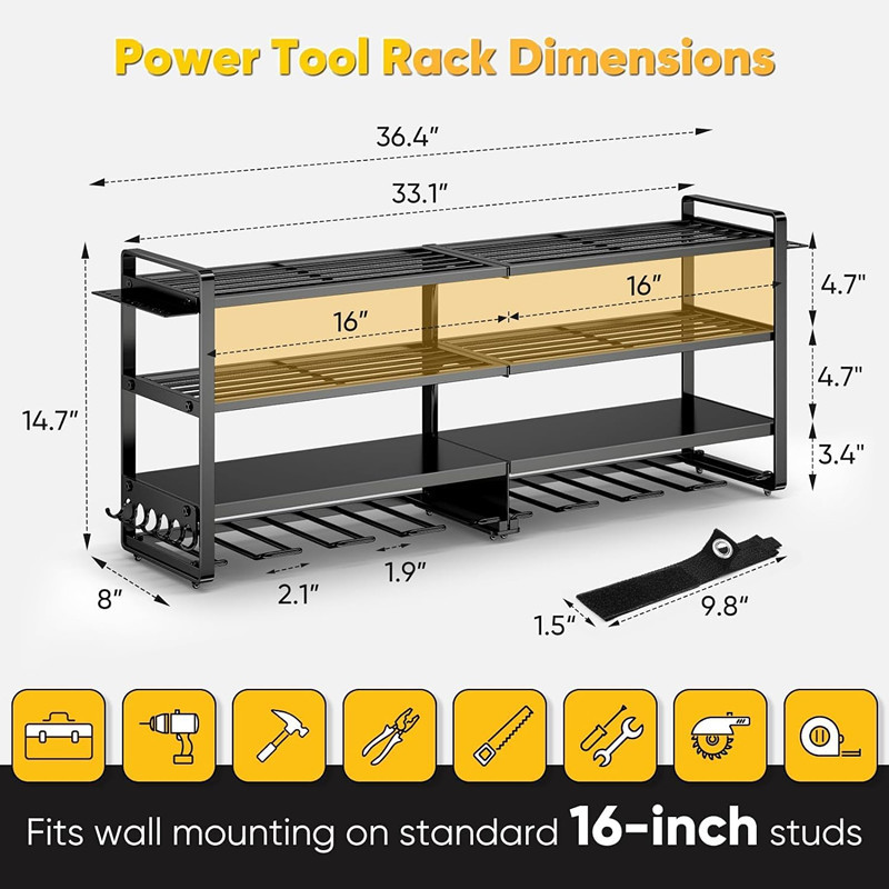 Grande organizzatore per utens - Workshop Tools Shelf recensione e prezzo