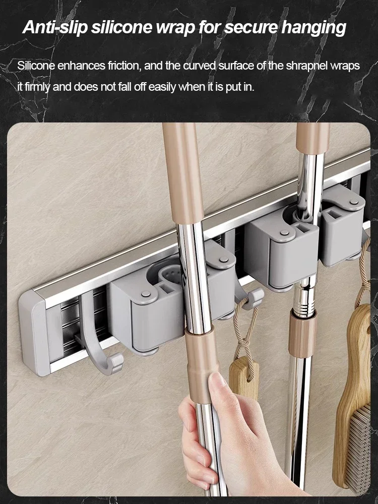 Mop and Broom Organizer suppor - Workshop Tools On Wall recensione e prezzo