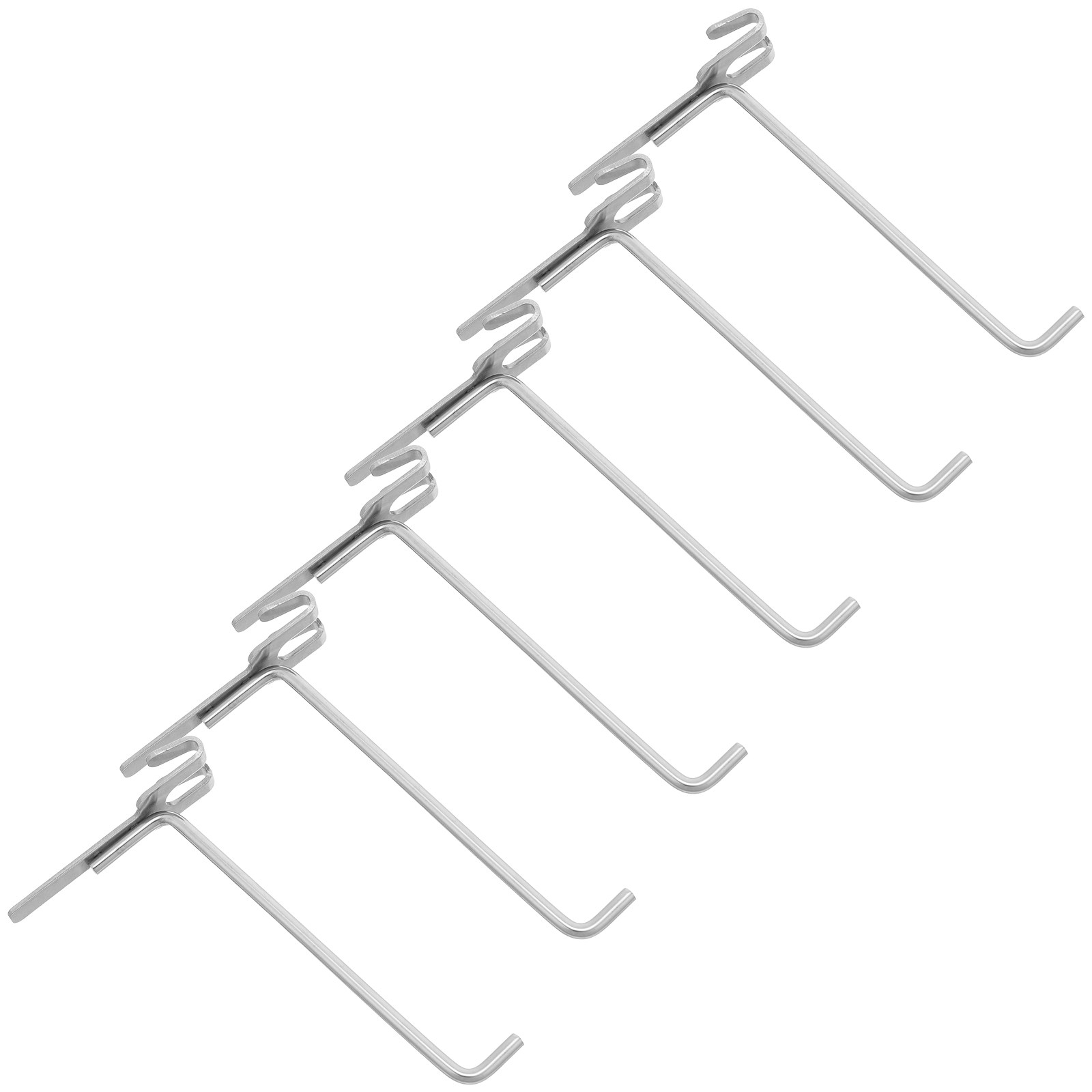 6 Pezzi Ganci in Acciaio Inox  - Workshop Tools Shelf recensione e prezzo