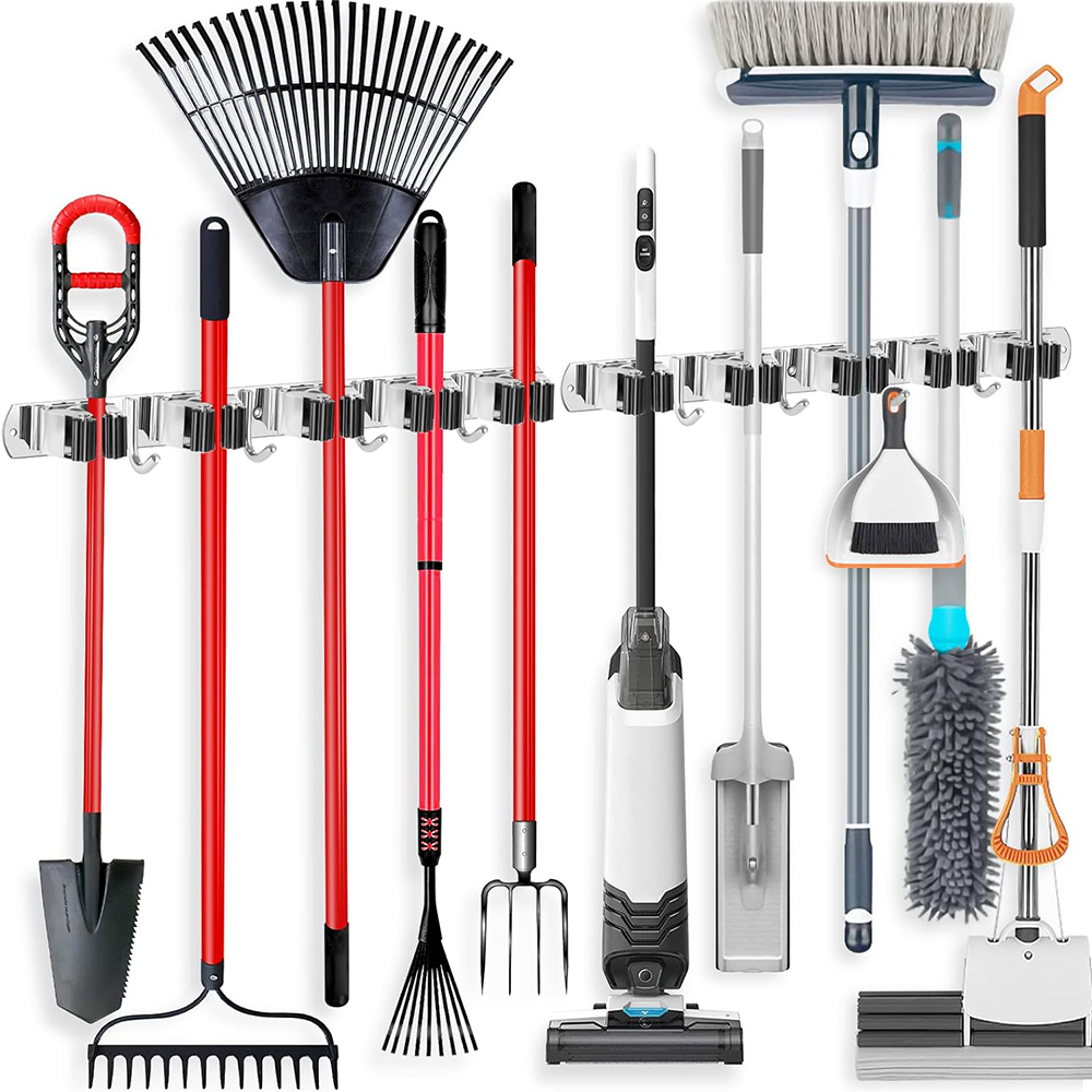 Porta-mop e scopa in acciaio i - Workshop Tools On Wall recensione e prezzo