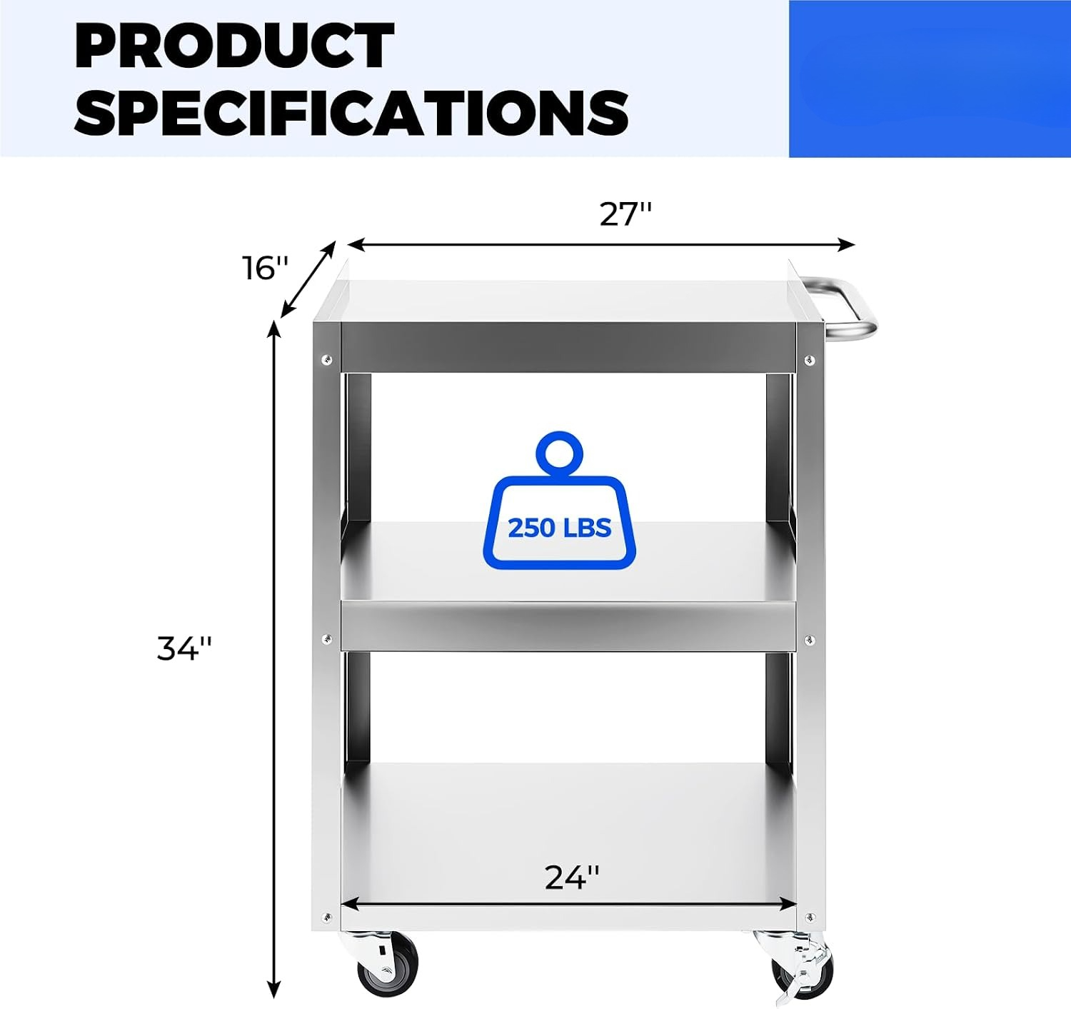 Carrello di servizio mobile a  - Workshop Tools Shelf recensione e prezzo